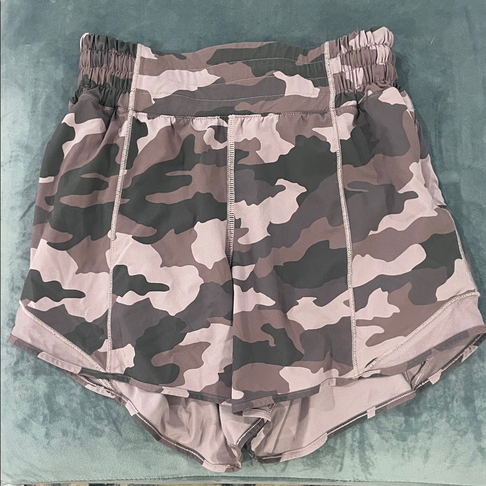 lululemon athletica Camouflage Athletic Shorts